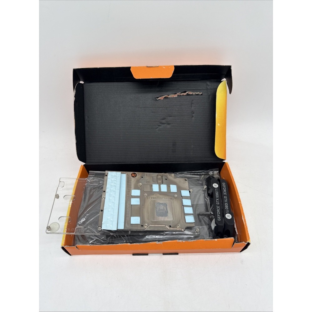 EK-FC1080 GTX TI FTW3 Water Block Nickel/Plexi W/ Damaged Box